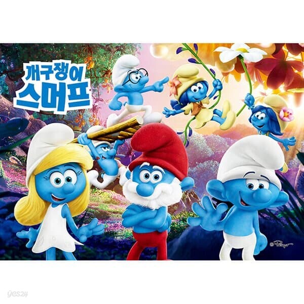 80조각 판퍼즐 - 개구쟁이 스머프 비밀의 숲