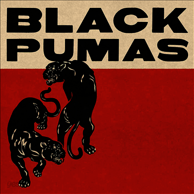 Black Pumas - Black Pumas (Deluxe Edition)(Gold & Red/Black Marble Colored 2LP)
