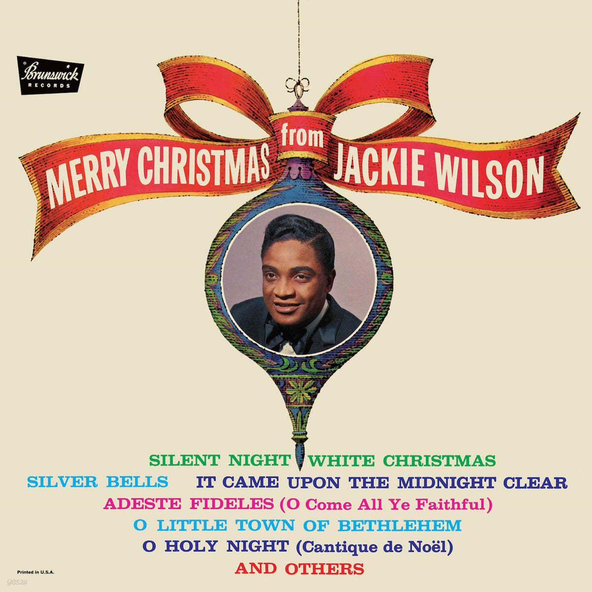 Jackie Wilson (재키 윌슨) - Merry Christmas From Jackie Wilson [LP] 