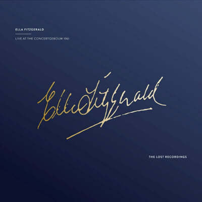 Ella Fitzgerald ( ) - 1961 ܼƮ캸 ̺ Ȳ (Live at Hall Concertgebouw 1961) [2LP]