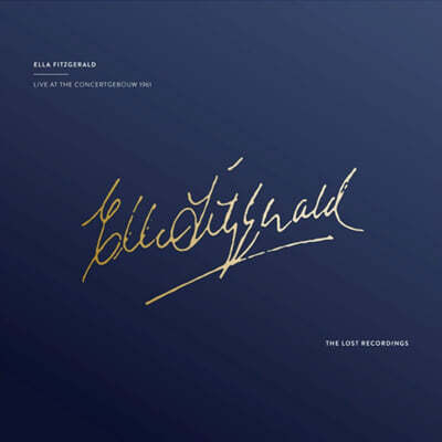 Ella Fitzgerald — 1961년 콘서트헤보우 라이브 실황 (Live at Hall Concertgebouw 1961) 앨범 커버