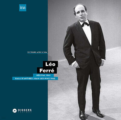 Leo Ferre — Recital a la maison de la radio (1961) / Gala Antibes Juan-les-pins (1962) 앨범 커버