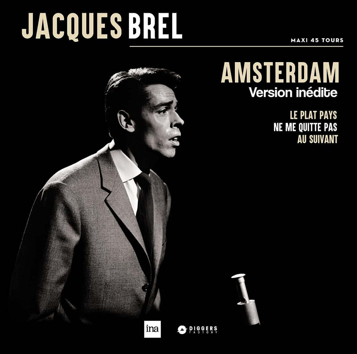 Jacques Brel (자크 브렐) - Amsterdam [베이지 컬러 LP]
