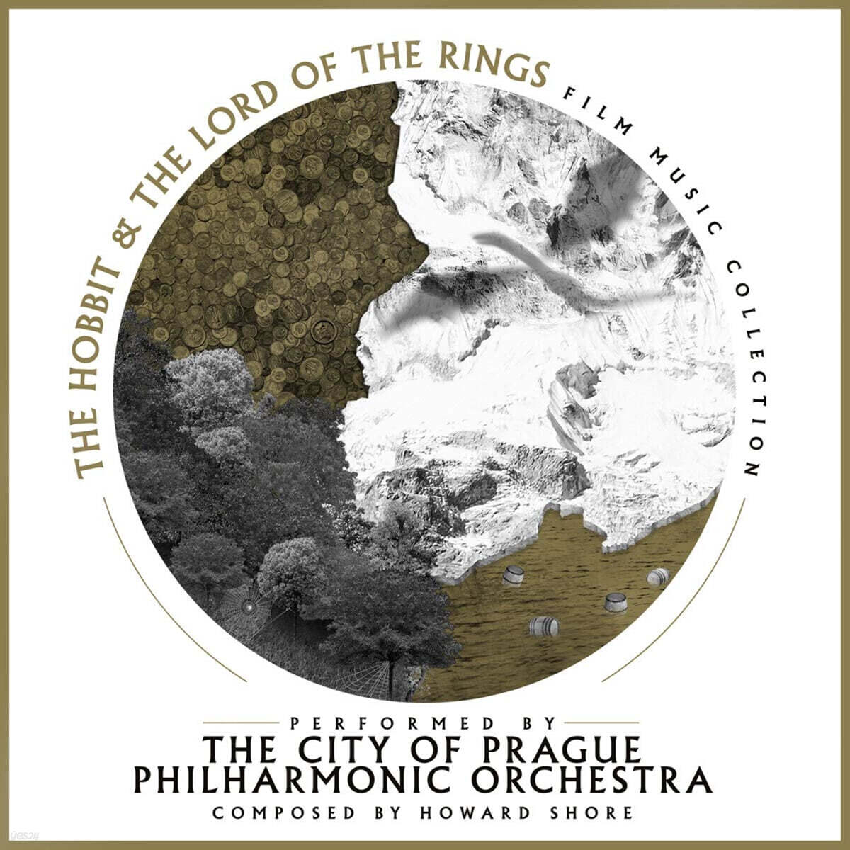 호빗 / 반지의 제왕 영화음악 (The Hobbit / The Lord of the Rings OST by Howard Shore) [2LP]