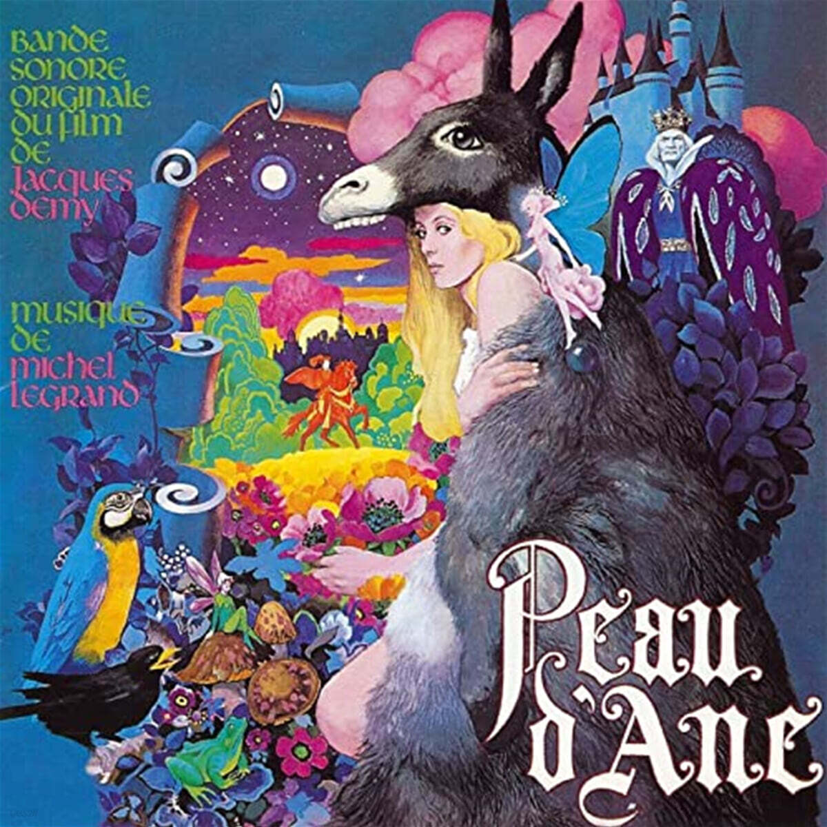 당나귀 공주 영화음악 (Peau D'Ane OST by Michel Legrand) [블루 컬러 LP]