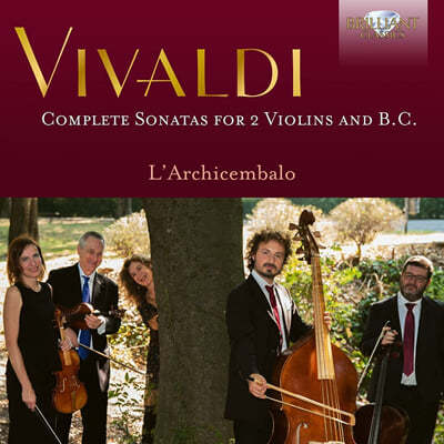 L'Archicembalo ߵ:   ̿ø Ƽ  ҳŸ  (Vivaldi: Complete Sonatas for 2 Violins and B.C.) 