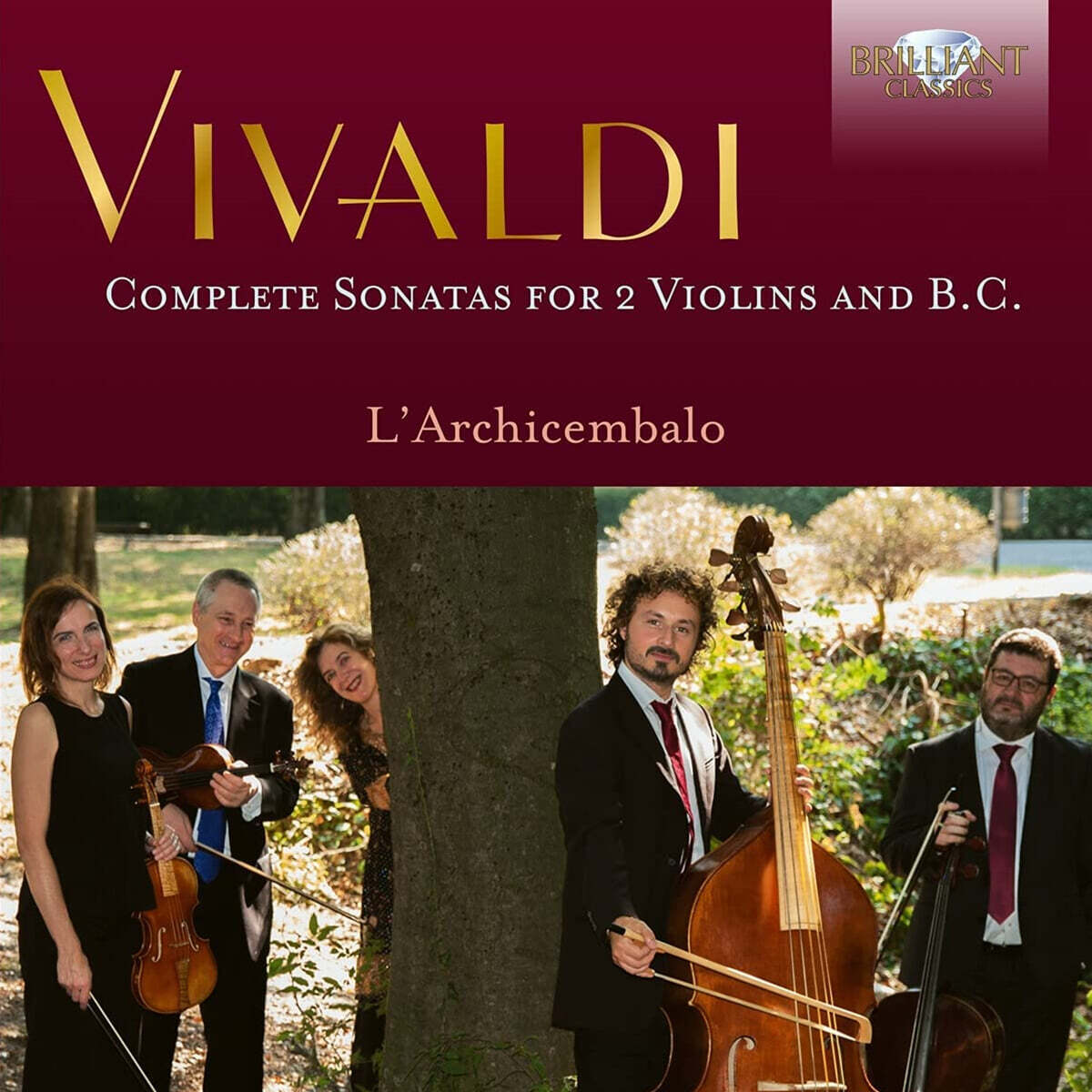 L'Archicembalo 비발디: 두 대의 바이올린과 콘티누오를 위한 소나타 전곡 (Vivaldi: Complete Sonatas for 2 Violins and B.C.)