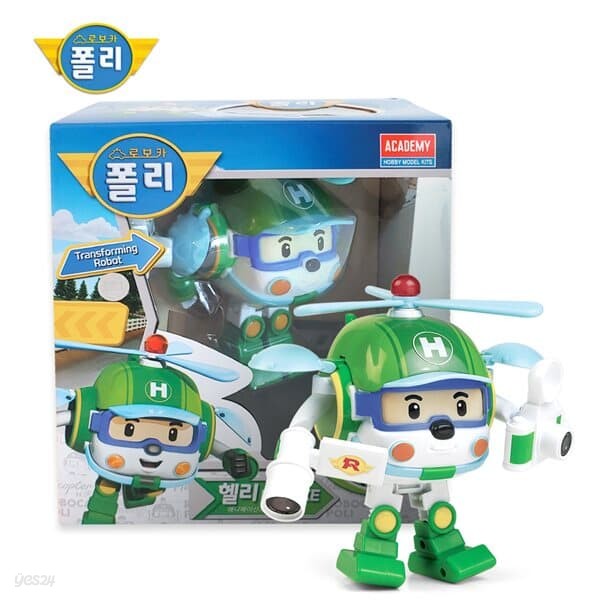 [ROI TOYS] 로보카폴리 변신로봇 디럭스 헬리