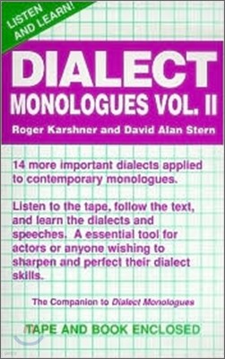 Dialect Monologues Vol.2 : Audio Cassette