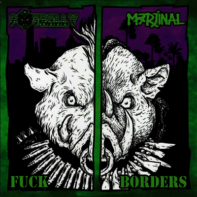 Potbelly,Marjinal — Fuck Borders 앨범 커버