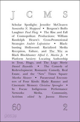 Journal of Cinema and Media Studies, Vol. 60, No. 2