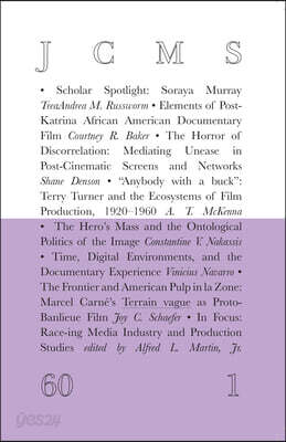 Journal of Cinema and Media Studies, Vol. 60, No. 1