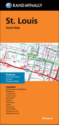 Rand McNally Folded Map: St. Louis Street Map