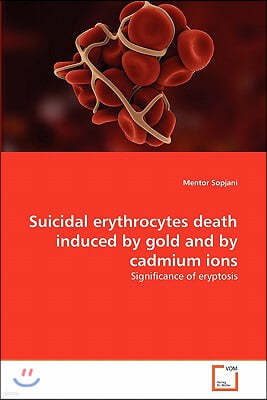 Suicidal erythrocytes death induced by gold and by cadmium ions