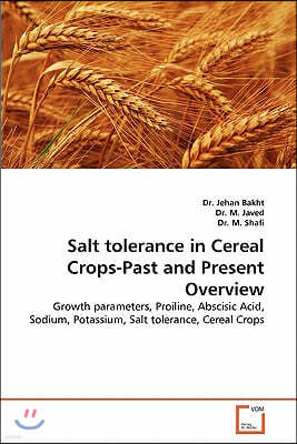 Salt tolerance in Cereal Crops-Past and Present Overview