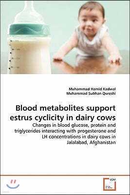 Blood metabolites support estrus cyclicity in dairy cows