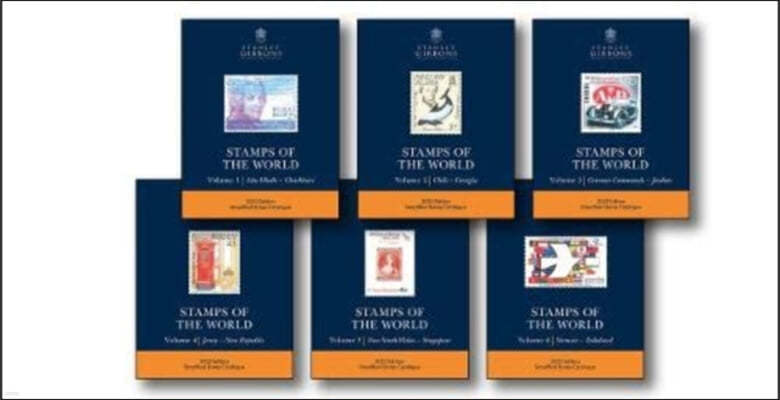 2022 Stamps of the World Simplified Catalogues Volume 1-6