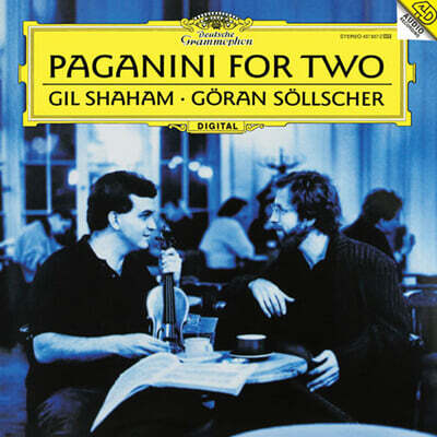 Gil Shaham / Goran Sollscher — Gil Shaham / Goran Sollscher 파가니니: 바이올린과 기타를 위한 작품집 (Paganini For Two) 앨범 커버