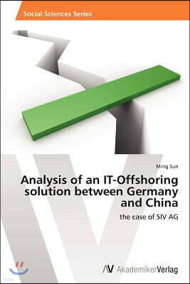 Analysis of an IT-Offshoring solution between Germany and China