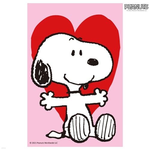 스누피 피너츠 그림그리기 DIY 페인팅 사랑해 10X15