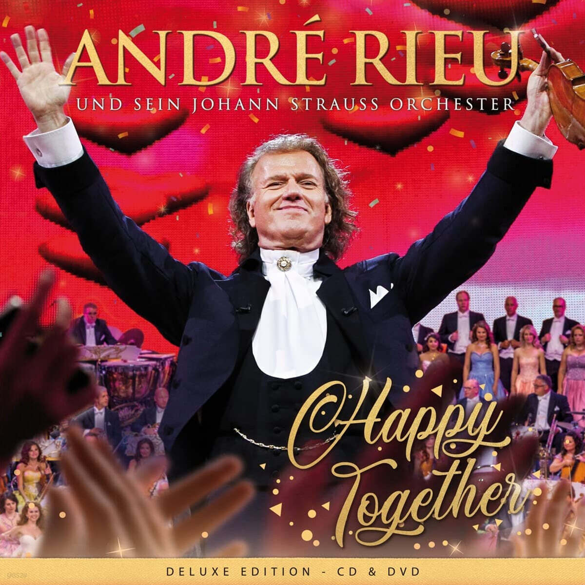 Andre Rieu 앙드레 류 - 바이올린 연주집 (Happy Together) [CD+DVD]