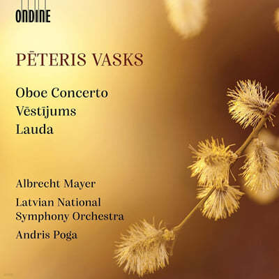 Albrecht Mayer 바스크스: 오보에 협주곡, 메시지, 찬미가 (Vasks: Oboe Concerto, Vestijums, Lauda) 