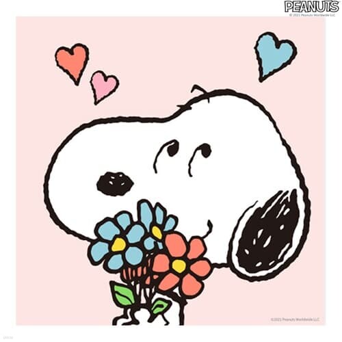 스누피 피너츠 그림그리기 페인팅 러브앤플라워 20X20