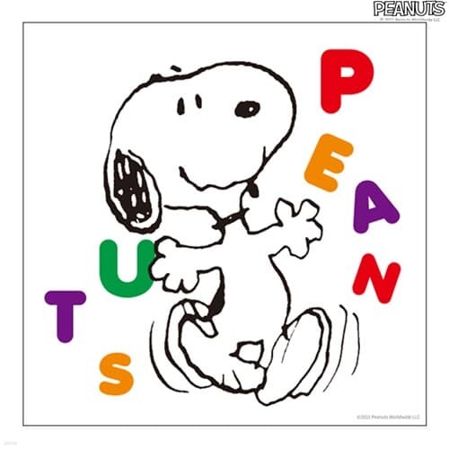 스누피 피너츠 그림그리기 페인팅 댄스 스누피 20X20