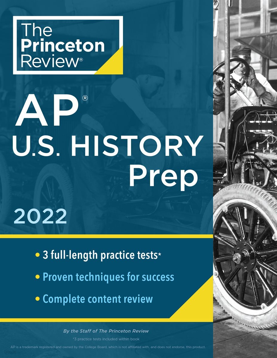 Princeton Review AP U.S. History Prep, 2022