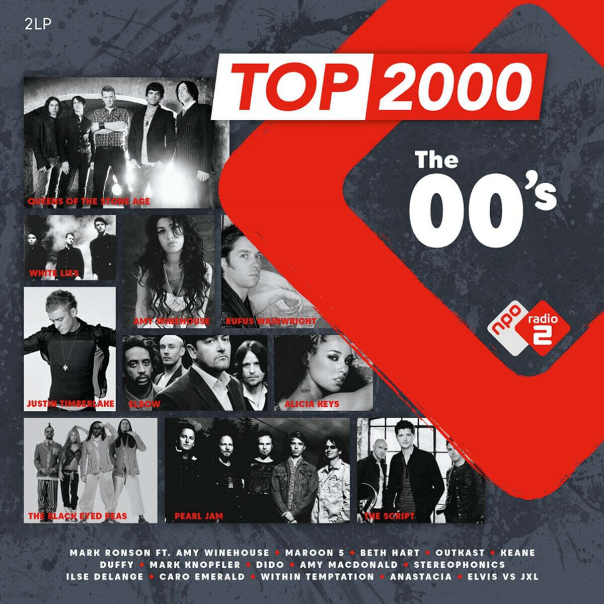 NPO 라디오 컴필레이션: 2000년대 히트곡 모음집 (Top 2000 - The 00's) [2LP]