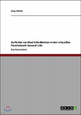 Auftritte von Real-Life-Marken in der virtuellen Parallelwelt Second Life