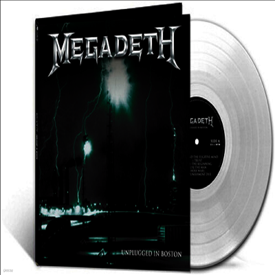 Megadeth — Unplugged In Boston 앨범 커버