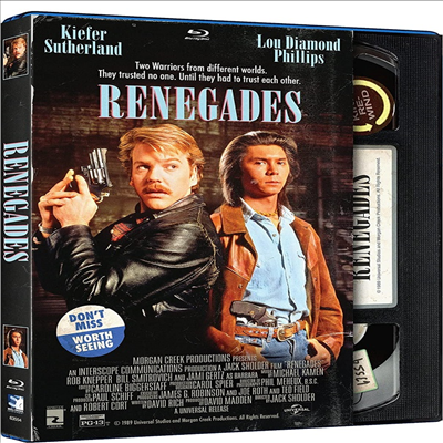 Renegades (Retro VHS Packaging) (ϰ̵) (1989)(ѱ۹ڸ)(Blu-ray)