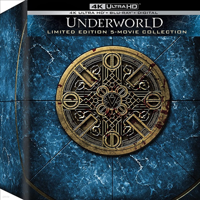 Underworld: Limited Edition 5-Movie Collection (: 5  ÷)(ѱ۹ڸ)(4K Ultra HD + Blu-ray)
