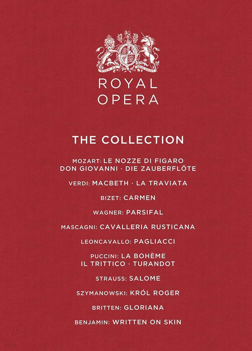 로열 오페라 - 디럭스 스페셜박스 (Royal Opera - The Collection)