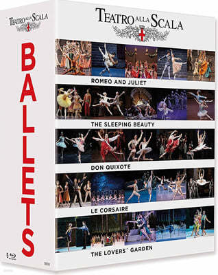 발레 5편 모음집 (Ballet Company of Teatro alla Scala - 5 Outstanding Ballets) 