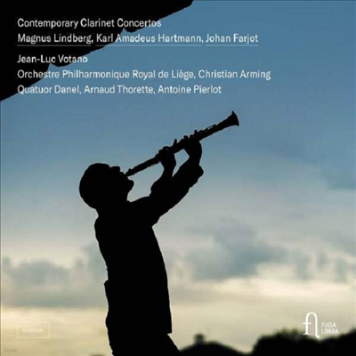 ϸƮ & 庣: Ŭ󸮳 ְ (Hartmann & Lindberg: Clarinet Concertos)(CD) - Jean-Luc Votano