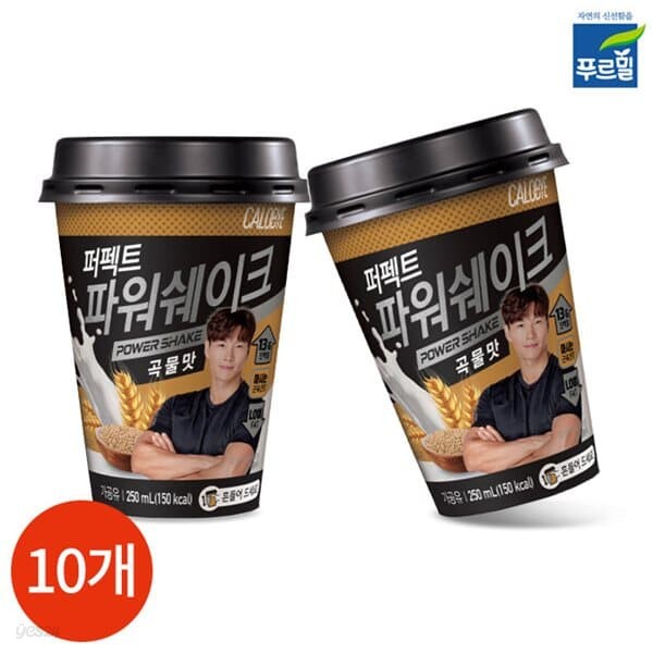 푸르밀 칼로바이 파워쉐이크 곡물맛 컵 250ml x 10개