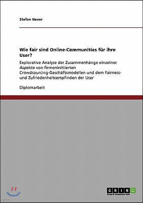 Wie fair sind Online-Communities f?r ihre User?