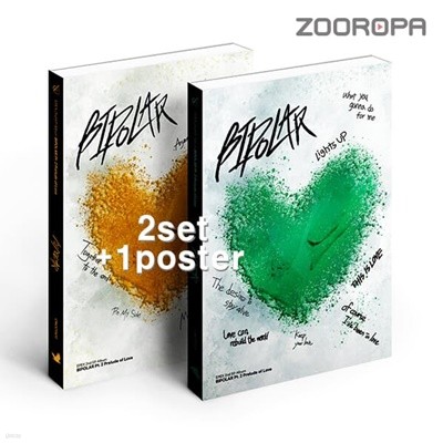 [미개봉/2종세트/1포스터] EPEX 이펙스 2집 사랑의 서 Bipolar Pt 2