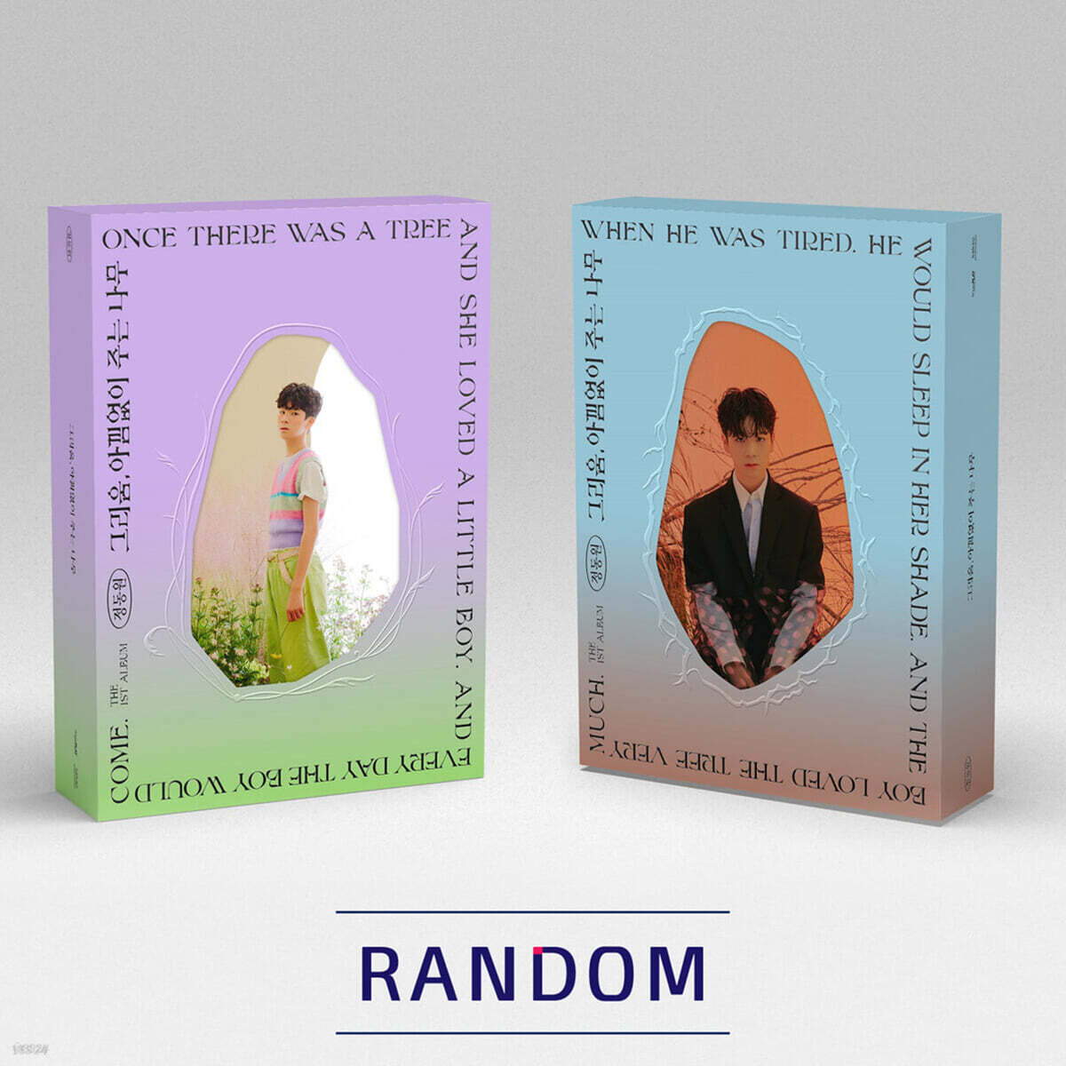 정동원 1집 - 그리움, 아낌없이 주는 나무 [Flower / Tree ver. 중 랜덤발송]
