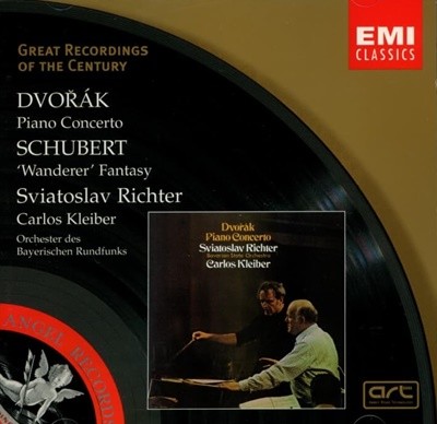 Dvorak :   Piano Concerto - 'Wanderer' Fantasy - Richter , Kleiber (Holland반)