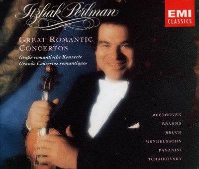 Itzhak Perlman - Great Romantic Concertos  (3cd) (독일반)