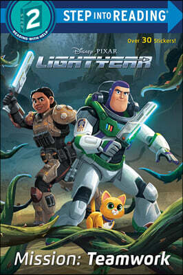 Step Into Reading 2 : Mission: Teamwork (디즈니 픽사 버즈 라이트이어)