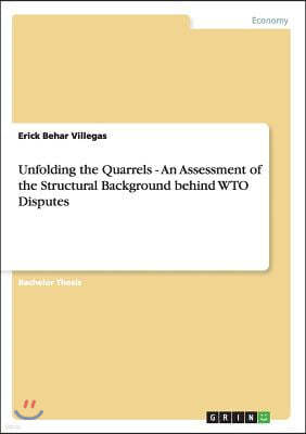 Unfolding the Quarrels - An Assessment of the Structural Background behind WTO Disputes