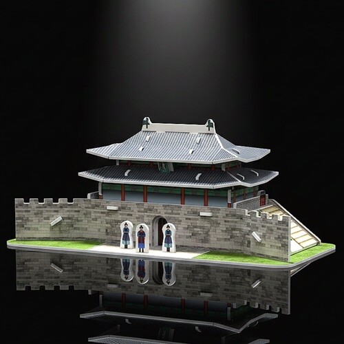 [Kiplex] 한국사 3D 입체모형 만들기 : 숭례문