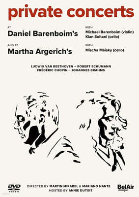 Daniel Barenboim / Martha Argerich ٴϿ ٷ / Ÿ Ƹ츮ġ:  ܼƮ (Private Concerts) 