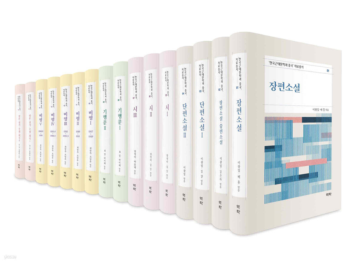 ‘한국근대문학과 중국’ 자료총서