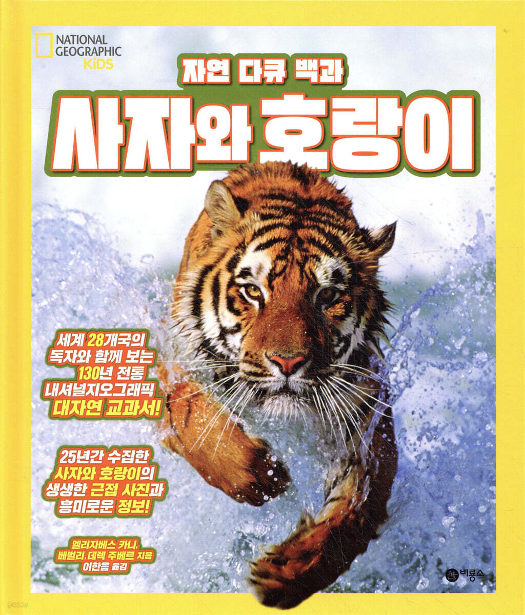 자연 다큐 백과 : 사자와 호랑이