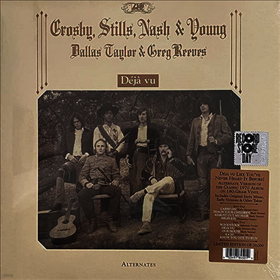 Crosby, Stills, Nash & Young — Deja Vu (Alternates) (RSD2021) 앨범 커버